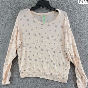 Honeydew Intimates Pink and Gray Star Top